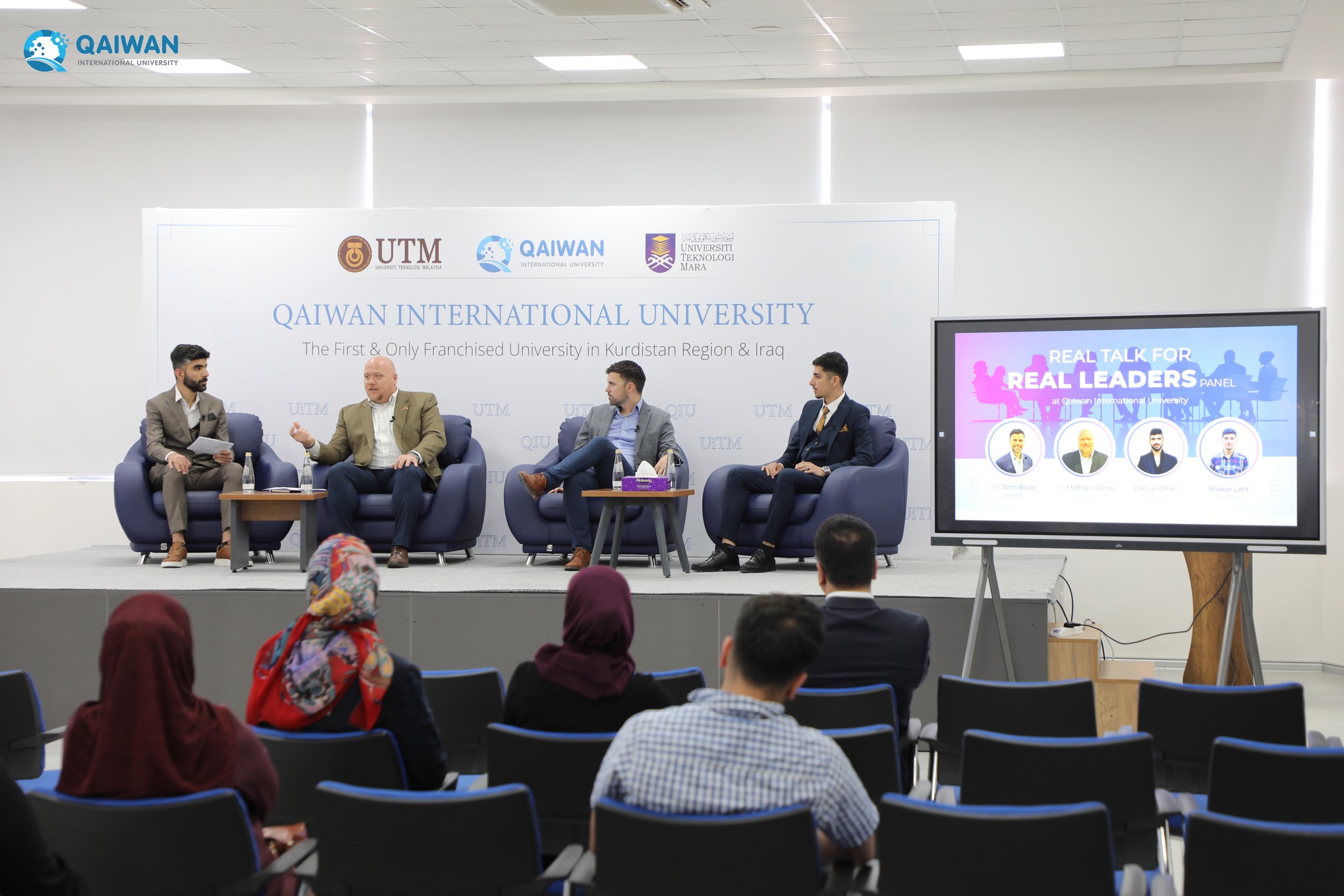 Panel on "Real Talk for Real Leaders" was presented at QIU